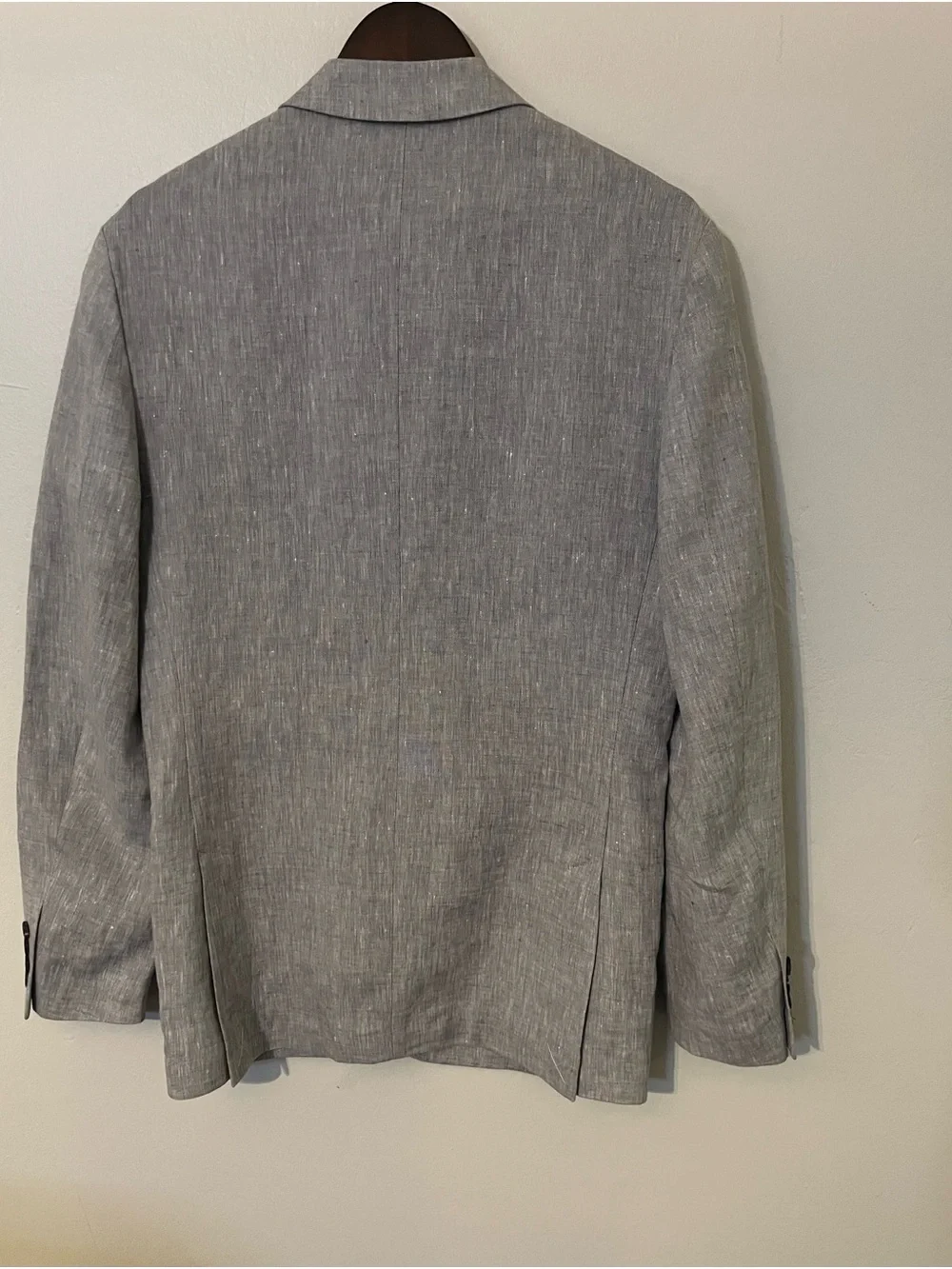 NWT J.Crew Thompson 100% Linen Blazer Gray Men’s 38 Lightweight Summer Sport
